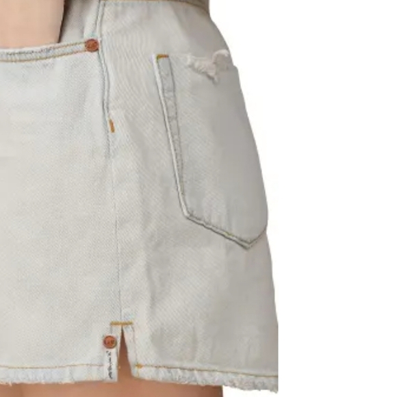 One Teaspoon Brando Size 31 Mini Jean Skirt - Picture 9 of 11